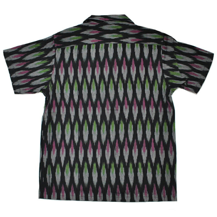 PHERROW'S フェローズ シャツ 25S-HANDMADE FABRIC SHIRTS オープンカラーシャツ