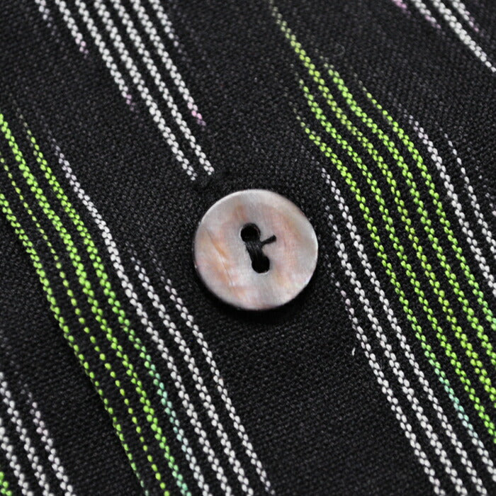 PHERROW'S フェローズ シャツ 25S-HANDMADE FABRIC SHIRTS オープンカラーシャツ