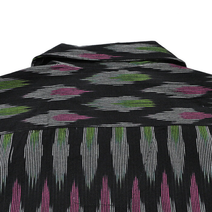 PHERROW'S フェローズ シャツ 25S-HANDMADE FABRIC SHIRTS オープンカラーシャツ