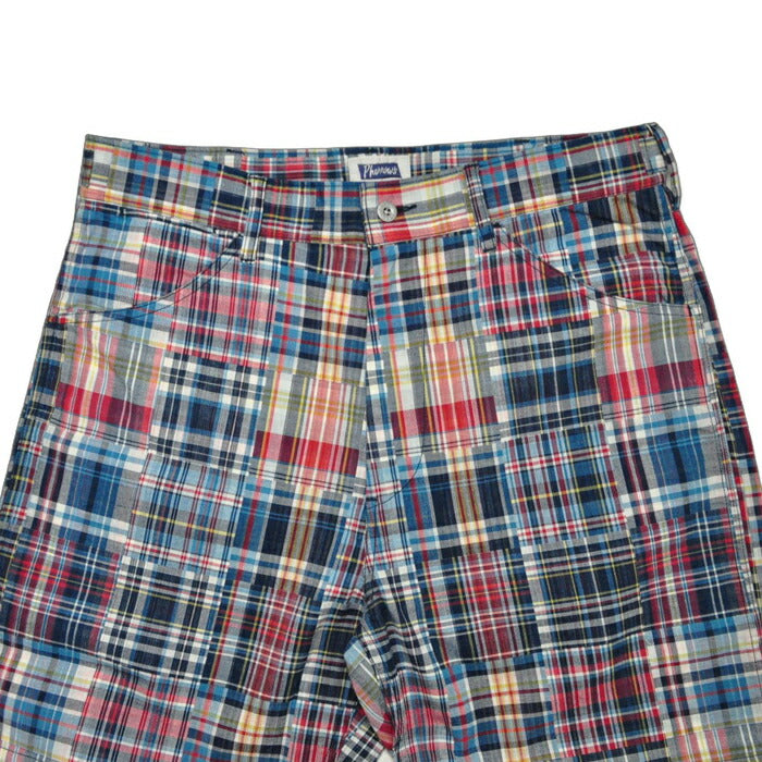 PHERROW'S フェローズ パンツ ショーツ 25S-428P パッチワークチェック ショーツ