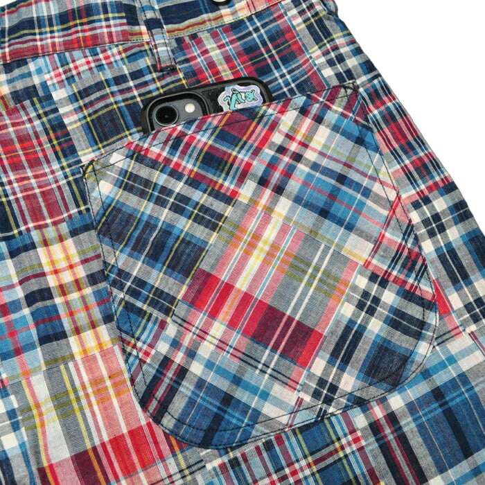 PHERROW'S フェローズ パンツ ショーツ 25S-428P パッチワークチェック ショーツ