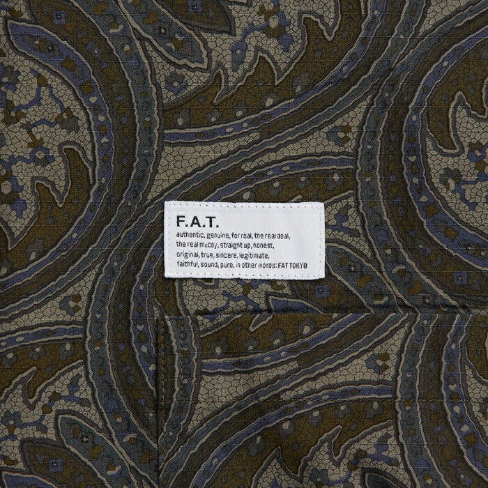 FAT エフエーティー シャツ FIBERSAIC F32510-SH18 半袖シャツ