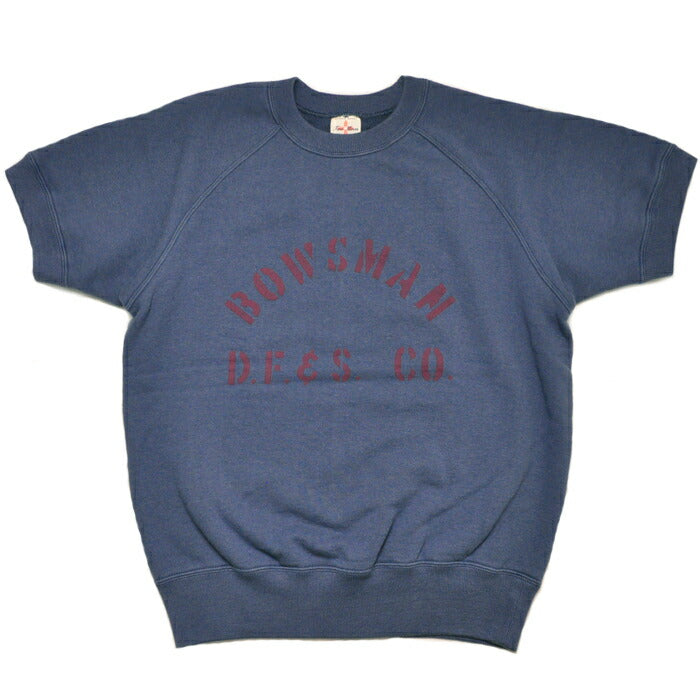 TWO MOON トゥームーン スウェット 10330 BOWSMAN Print S/S Sweatshirt ラグランスリーブ半袖スウェット メンズ