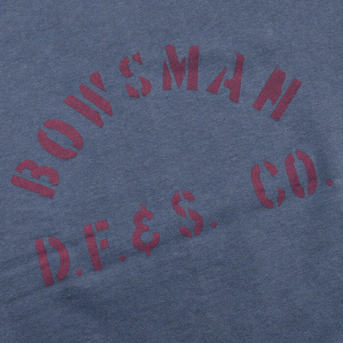 TWO MOON トゥームーン スウェット 10330 BOWSMAN Print S/S Sweatshirt ラグランスリーブ半袖スウェット メンズ