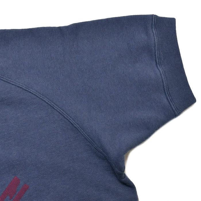 TWO MOON トゥームーン スウェット 10330 BOWSMAN Print S/S Sweatshirt ラグランスリーブ半袖スウェット メンズ