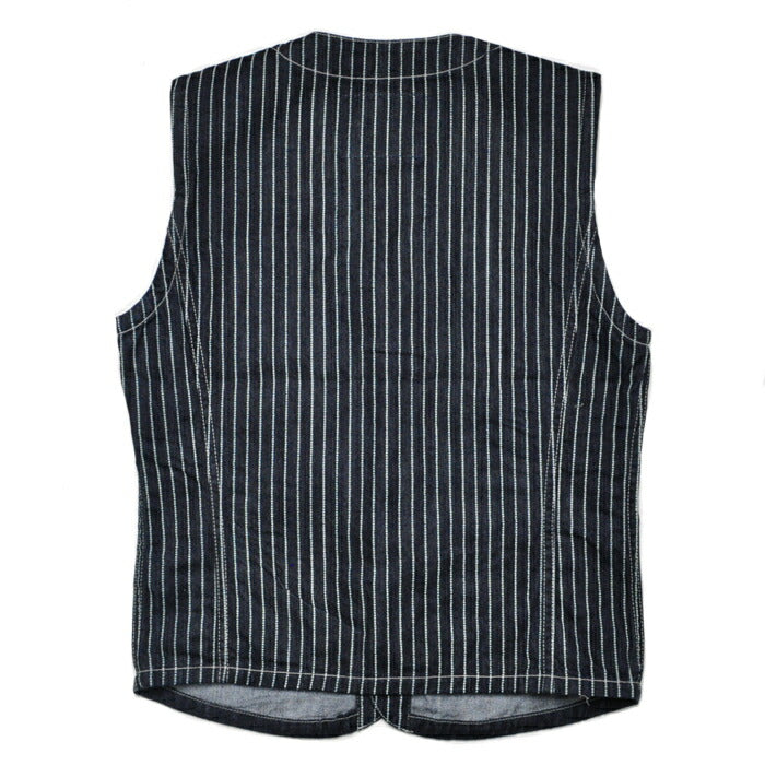 フラットヘッド THE FLAT HEAD ベスト 10oz ウォバッシュデニム ワークベスト FN-MVD-702