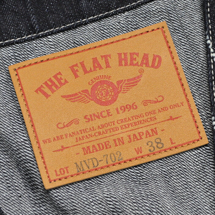 フラットヘッド THE FLAT HEAD ベスト 10oz ウォバッシュデニム ワークベスト FN-MVD-702