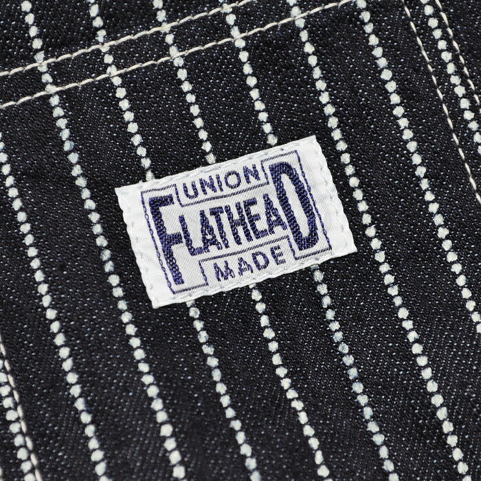 フラットヘッド THE FLAT HEAD ベスト 10oz ウォバッシュデニム ワークベスト FN-MVD-702