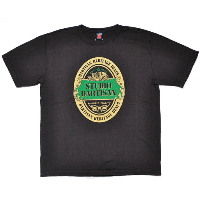 ダルチザン STUDIO D'ARTISAN Tシャツ 吊り編み プリントTシャツ 8179B ステュディオダルチザン