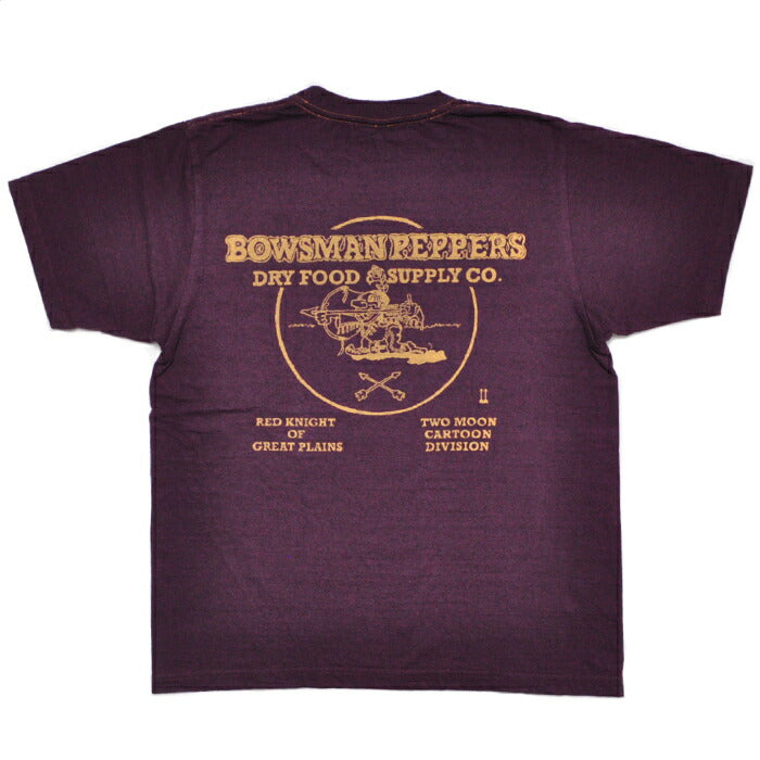 TWO MOON トゥームーン Tシャツ 20333 BOWMAN RED KNIGHT2 バックプリントTシャツ 半袖