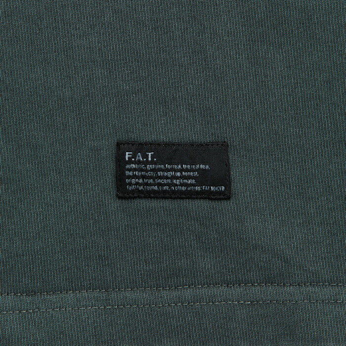 FAT エフエーティー Tシャツ ハーフジップカットソー ACIDHALF F32511-CT34