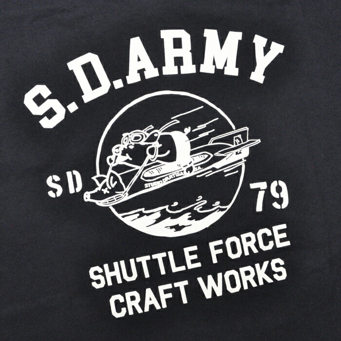 ダルチザン STUDIO D'ARTISAN Tシャツ USプリントTシャツ 8182B