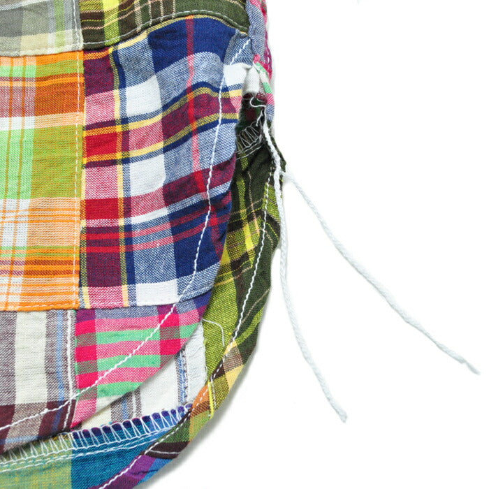 シュガーケーン SUGAR CANE シャツ SC39515 MADRAS CHECK PATCHWORK BUTTON DOWN SHIRT