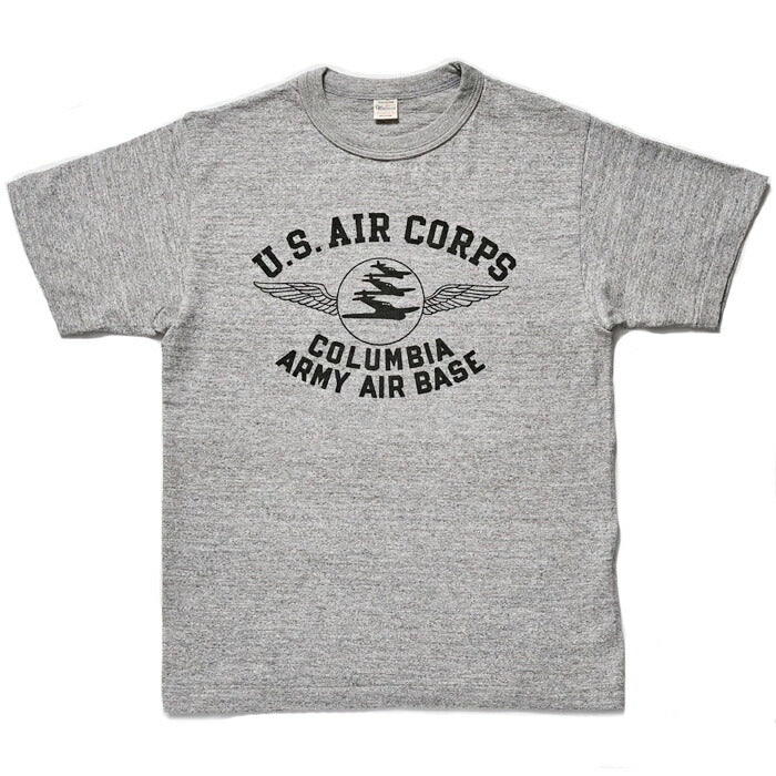 WAREHOUSE ウエアハウス Tシャツ Lot 4601 COLUMBIA ARMY AIR BASE メンズ コットン