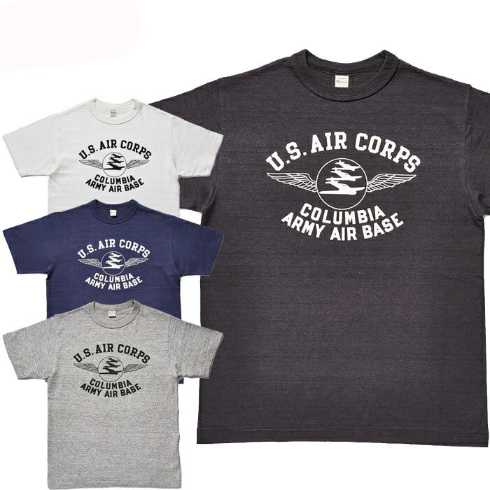 WAREHOUSE ウエアハウス Tシャツ Lot 4601 COLUMBIA ARMY AIR BASE メンズ コットン