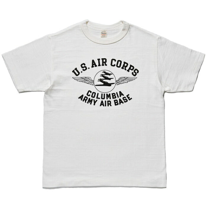 WAREHOUSE ウエアハウス Tシャツ Lot 4601 COLUMBIA ARMY AIR BASE メンズ コットン