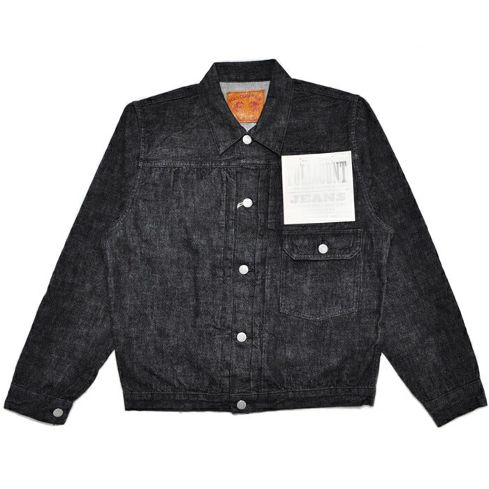 FULLCOUNT フルカウント デニムジャケット 2107BK Type 1 Black Denim Jacket