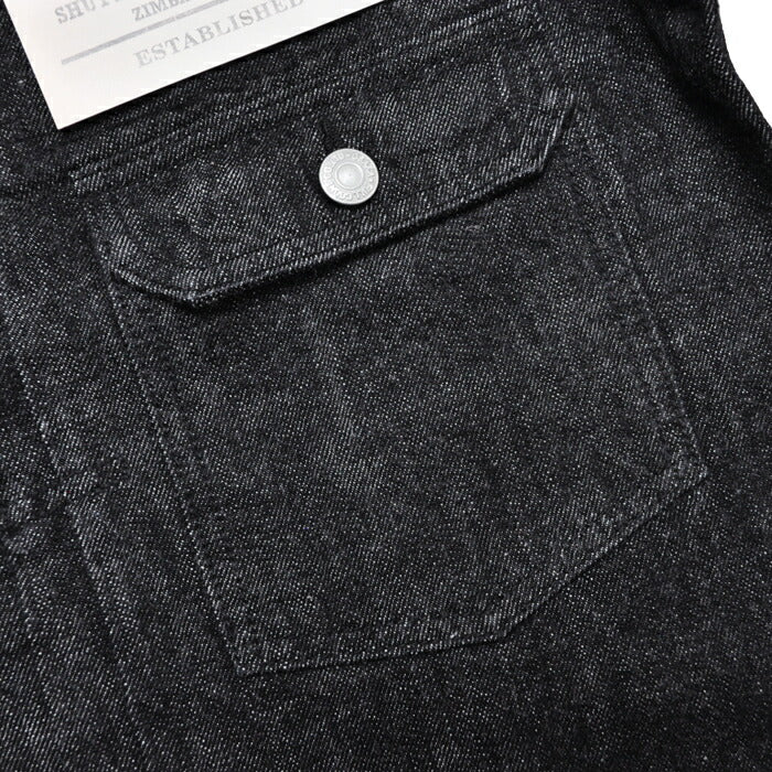 FULLCOUNT フルカウント デニムジャケット 2107BK Type 1 Black Denim Jacket