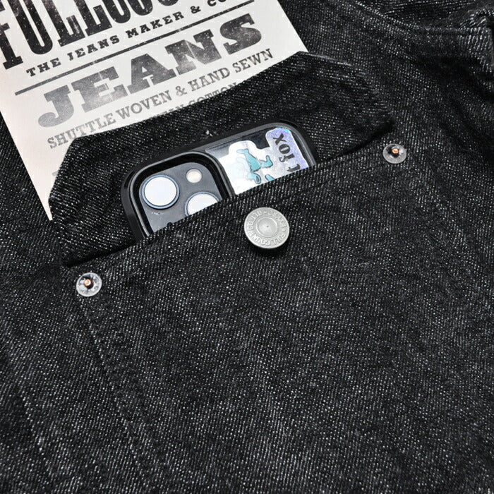 FULLCOUNT フルカウント デニムジャケット 2107BK Type 1 Black Denim Jacket