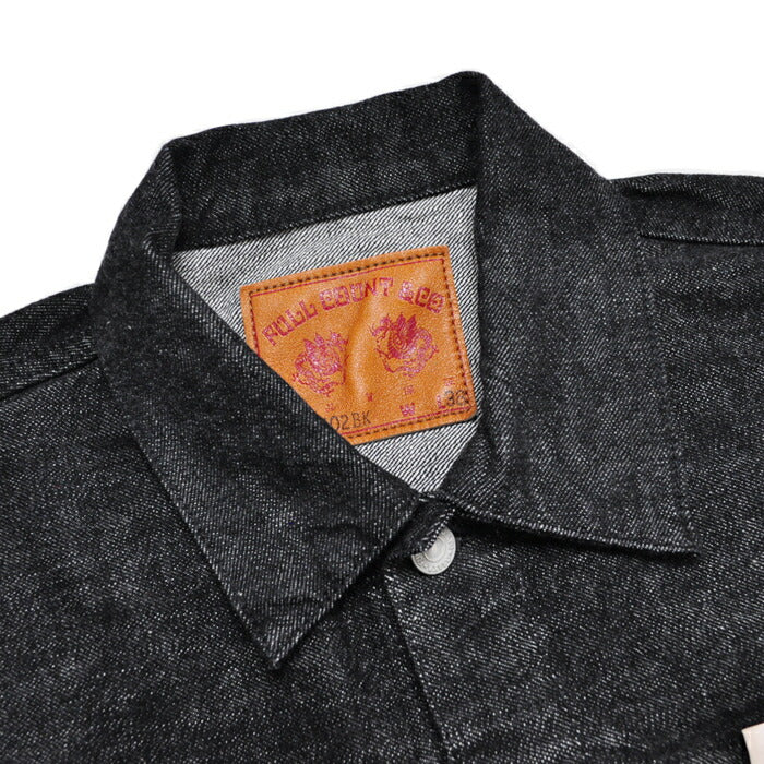 FULLCOUNT フルカウント デニムジャケット 2102BK Type2 Black Denim Jacket