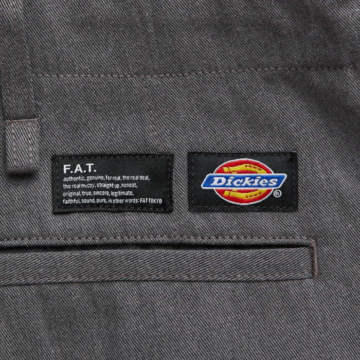 FAT エフエーティー パンツ Dickies ディッキーズ コラボ BIGGIES F32520-PN10
