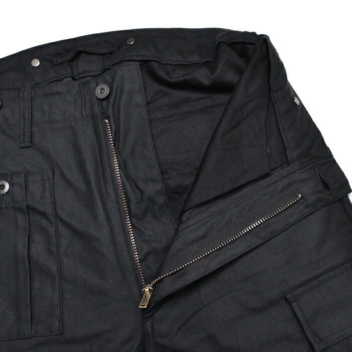 NIGEL CABOURN ナイジェルケーボン パンツ アーミーカーゴパンツ - ブラック ARMY CARGO PANT - BLACK 80510050112