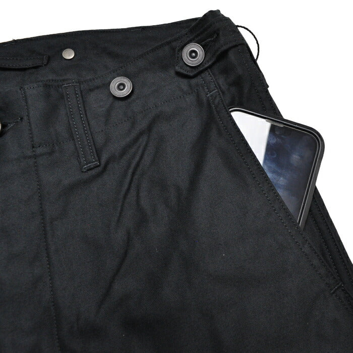 NIGEL CABOURN ナイジェルケーボン パンツ アーミーカーゴパンツ - ブラック ARMY CARGO PANT - BLACK 80510050112