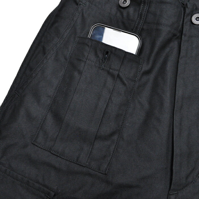 NIGEL CABOURN ナイジェルケーボン パンツ アーミーカーゴパンツ - ブラック ARMY CARGO PANT - BLACK 80510050112