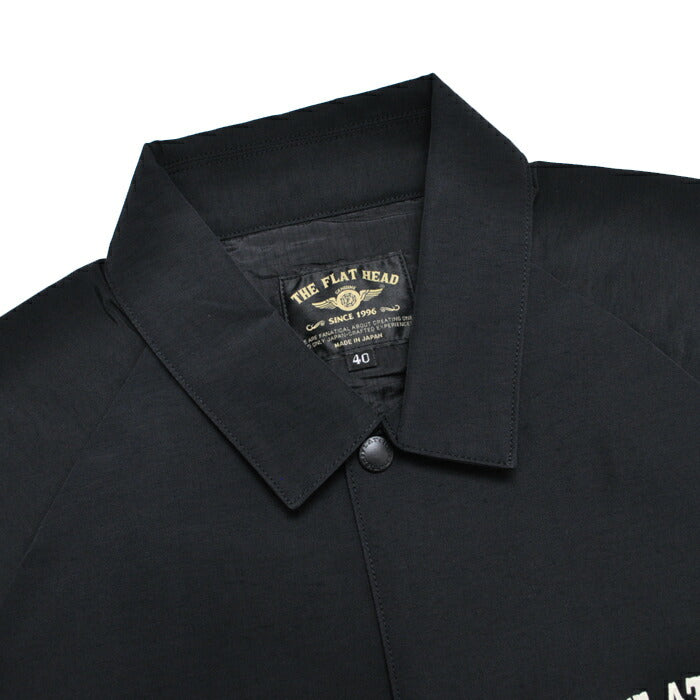 THE FLAT HEAD フラットヘッド ジャケット ロクヨンクロス コーチジャケット FN-OJ-NC005