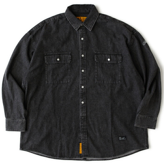FAT エフエーティー シャツ DENIFORM F32520-SH08 デニムシャツ