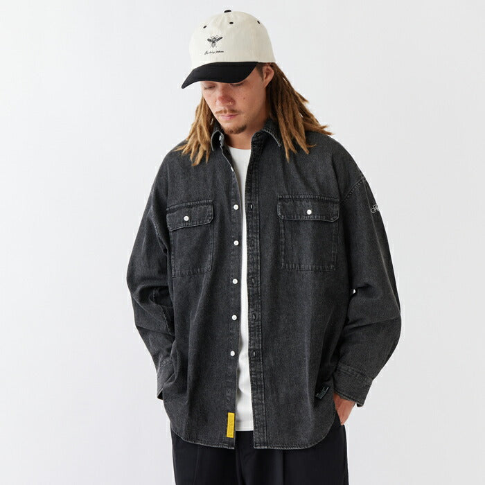 FAT エフエーティー シャツ DENIFORM F32520-SH08 デニムシャツ
