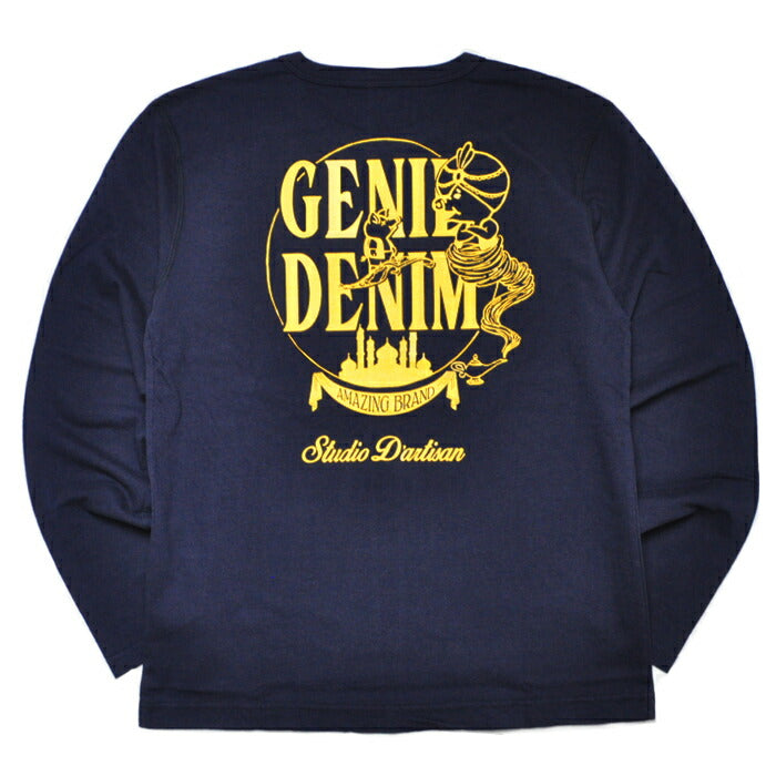 ダルチザン STUDIO D'ARTISAN Tシャツ プリント長袖Tシャツ 8195A