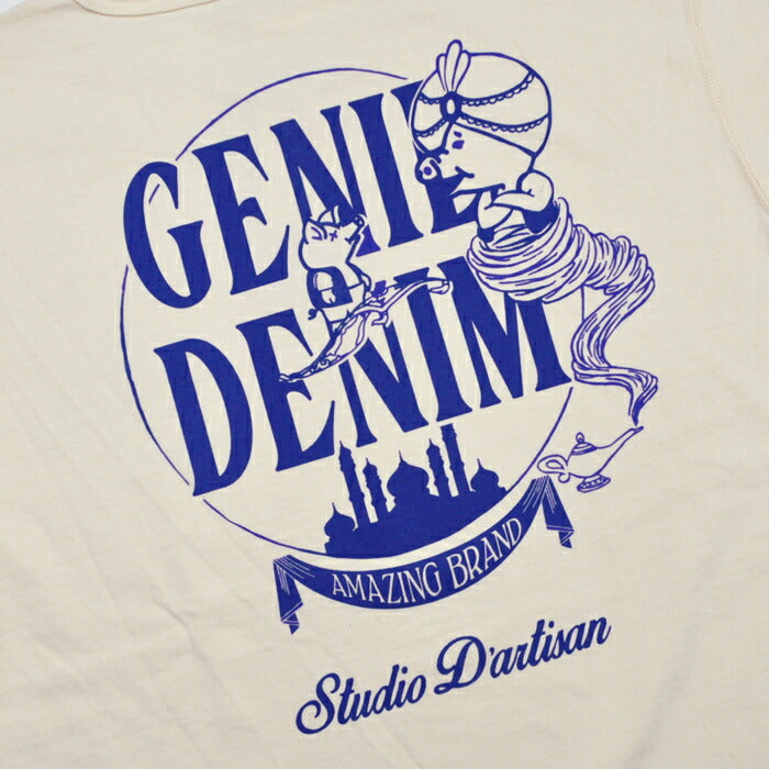 ダルチザン STUDIO D'ARTISAN Tシャツ プリント長袖Tシャツ 8195A