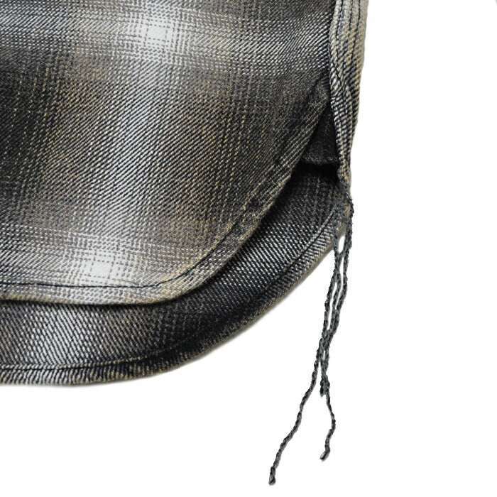 HOUSTON ヒューストン シャツ 41252VW VINTAGE OMBRE CHECK VIYELLA SHIRT ビンテージオンブレーチェックビエラシャツ