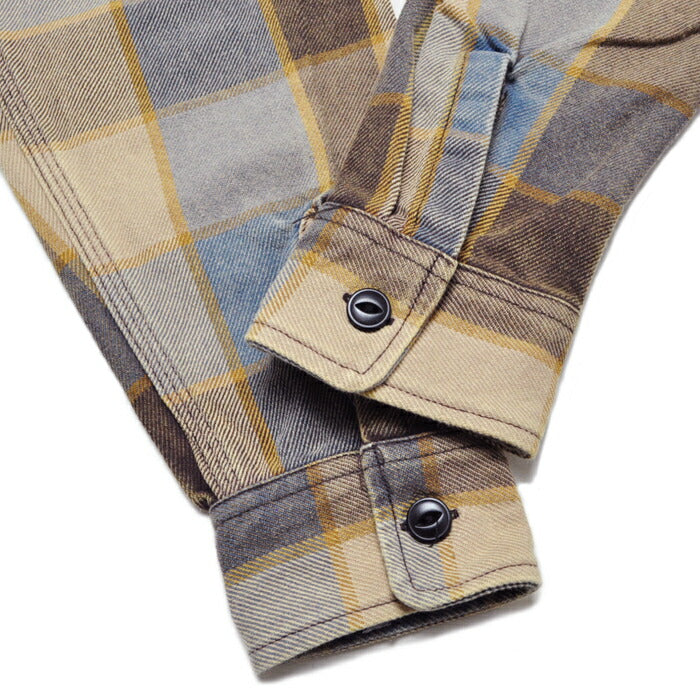HOUSTON ヒューストン シャツ 41253VW VINTAGE CHECK VIYELLA SHIRT ビンテージチェックビエラシャツ