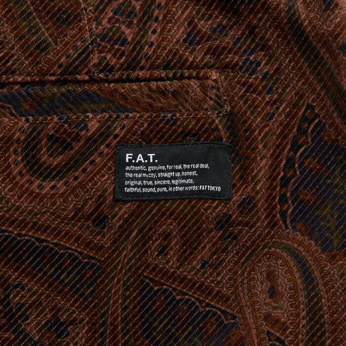 FAT エフエーティー パンツ MEGANSLEY F32520-PN22 ワイドパンツ