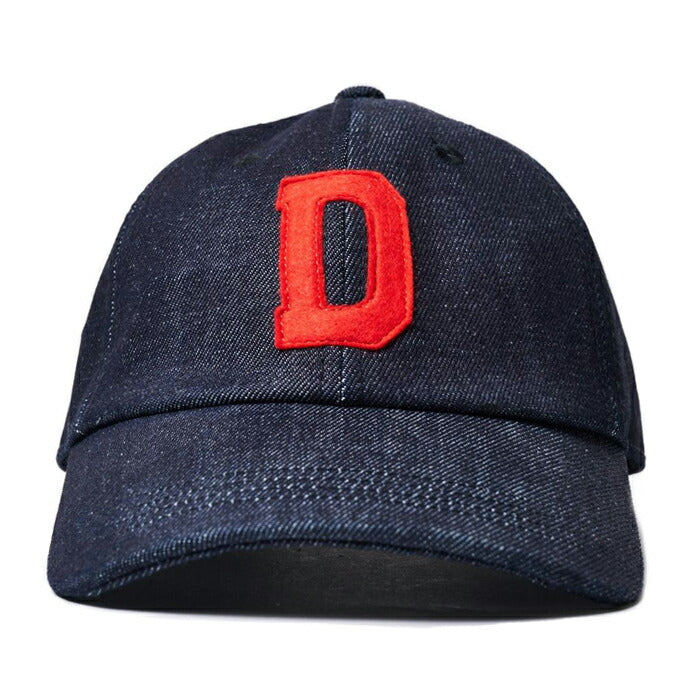 Denime ドゥニーム 帽子 キャップ Lot 303 STRONG DENIME BASEBALL CAP アップリケ D