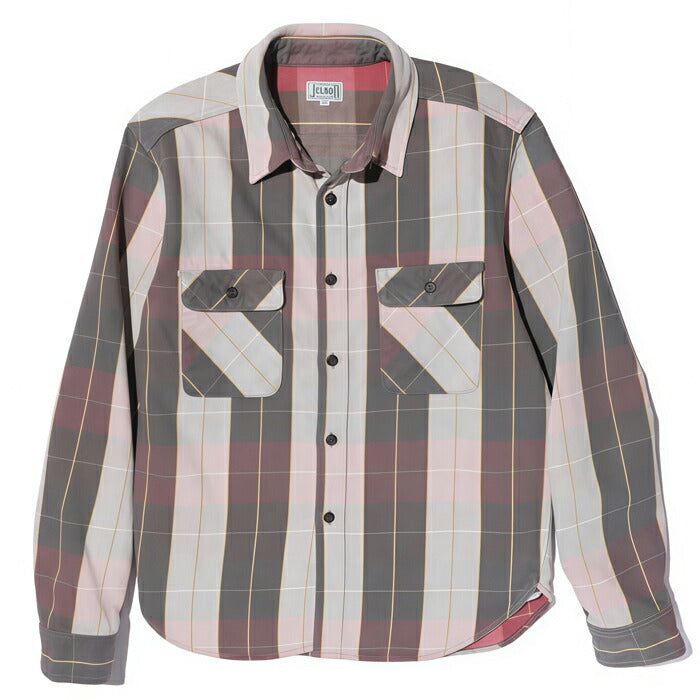 JELADO ジェラード シャツ ネルシャツ Unionworkers Shirt Short JP12106