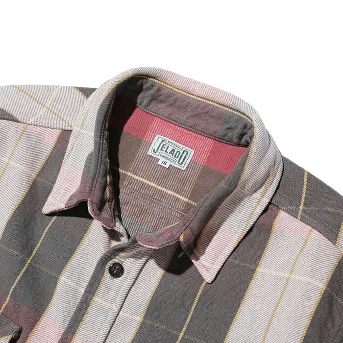 JELADO ジェラード シャツ ネルシャツ Unionworkers Shirt Short JP12106