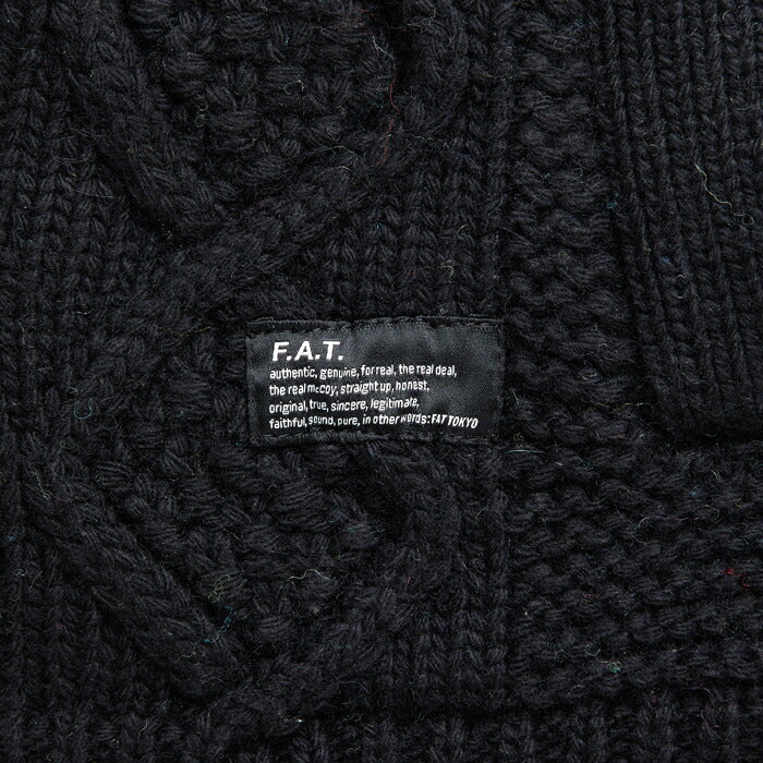 FAT エフエーティー ニット カーディガン ARANGAN F32520-KN04