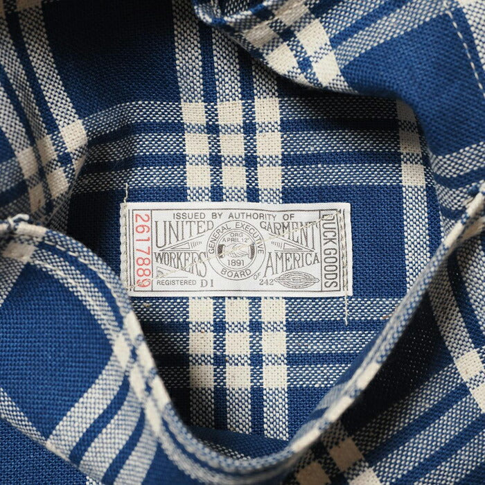 WAREHOUSE ウエアハウス オーバーオール Lot 1228 1930'S INDIGO BLUE and WHITE CHECK OVERALL