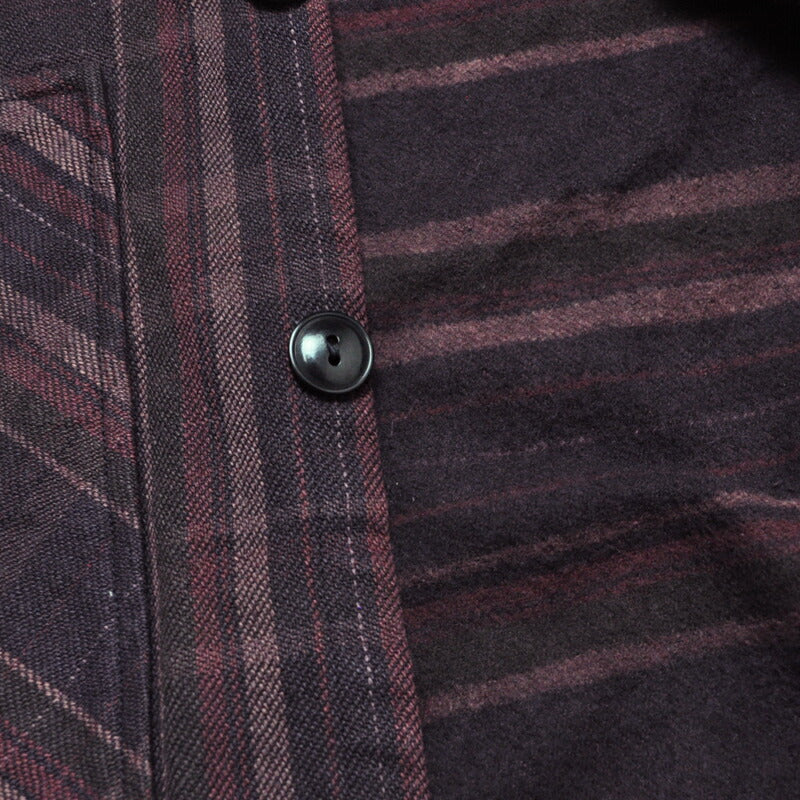 デラックスウエア DELUXEWARE シャツ ジャケット HVJ-58 HUNTHING HEAVY NEL SHIRT