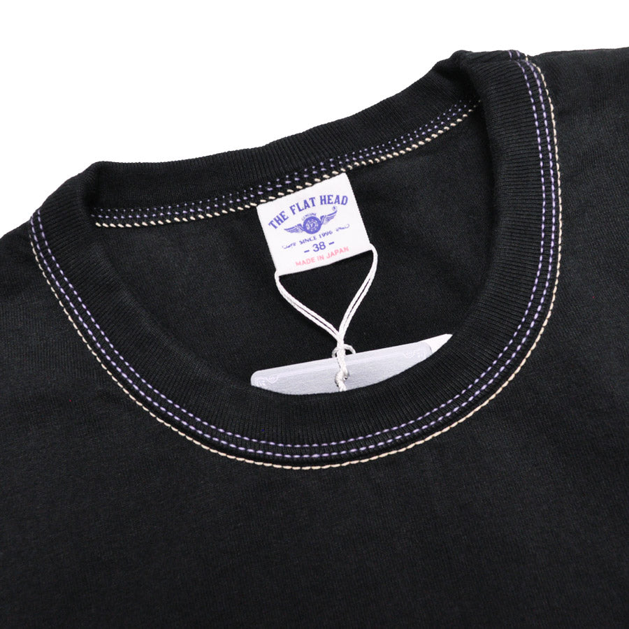 THE FLAT HEAD フラットヘッド Tシャツ 3本針の1本外し Tシャツ GOLDEN 50’S FN-THC-063