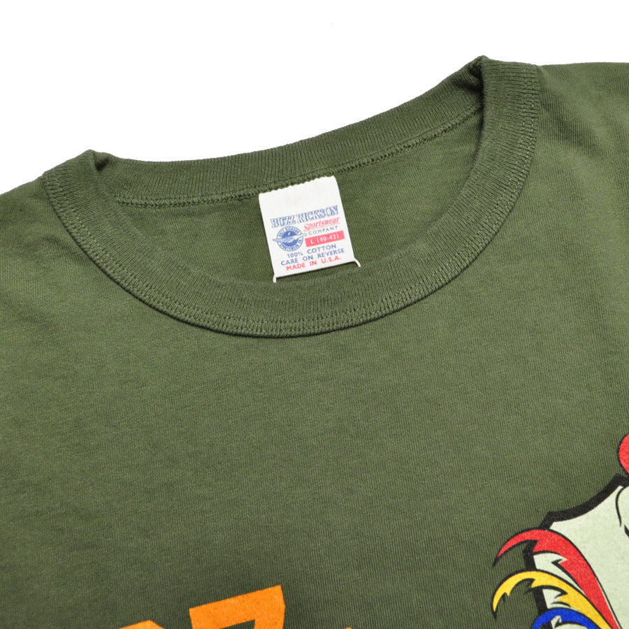 BUZZ RICKSON'S バズリクソンズ Tシャツ BR79704 S/S POCKET T-SHIRT 67th FTR. SQ.