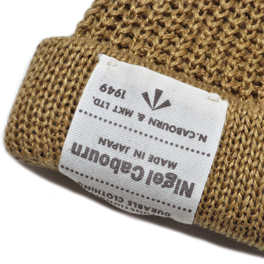 Nigel Cabourn ナイジェルケーボン ニット帽 ビーニー - ヘンプ BEANIE HEMP 80530066015