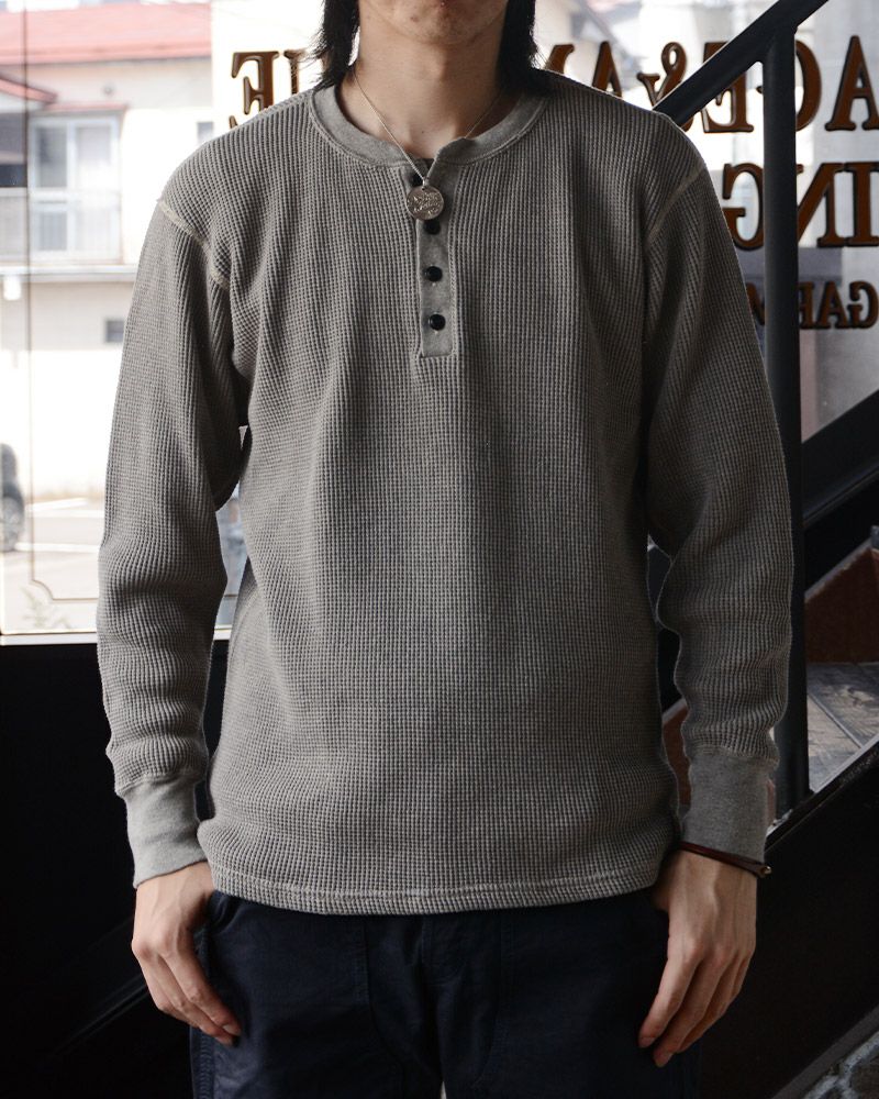 DALEE'S ダリーズ サーマル Tシャツ 2230HT 30s WAFFLE KNIT-WEAR 長袖 トップス メンズ アメカジ デラックスウエア
