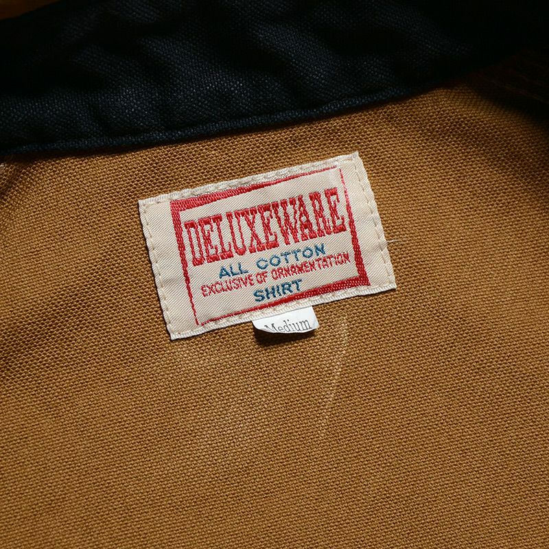 デラックスウエア DELUXEWARE 7641A 40s DUCKSBUCK シャツ ダックキャンバス メンズ