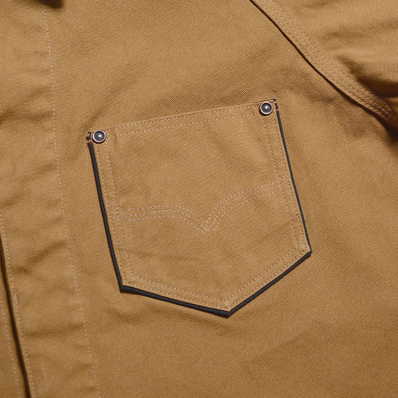 デラックスウエア DELUXEWARE 7641A 40s DUCKSBUCK シャツ ダックキャンバス メンズ