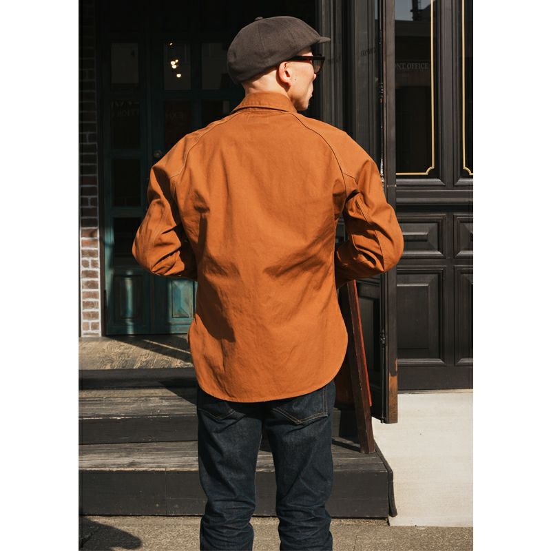 デラックスウエア DELUXEWARE 7641A 40s DUCKSBUCK シャツ ダックキャンバス メンズ