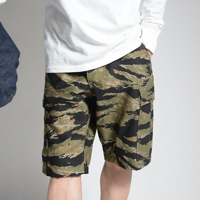 DELUXEWARE デラックスウエア DX100H ARMY SHORT BOTTOM ハーフパンツ メンズ